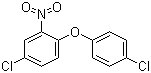结构式 CAS# 135-12-6, 4,4'-二氯-2-硝基二苯醚