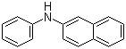 结构式 CAS# 135-88-6, N-苯基-2-萘胺; 防老剂 D