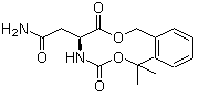 structure of CAS# 13512-57-7, N2-(1,1-Dimethylethoxycarbonyl)-L-asparagine benzyl ester