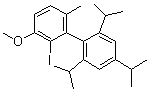 2-Iodo-3-methoxy-6-methyl-2',4',6'-tris(1-methylethyl)-1,1'-biphenyl molecular structure (CAS 1351403-03-6)