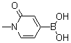 B-(1,2-Dihydro-1-methyl-2-oxo-4-pyridinyl)boronic acid molecular structure (CAS 1351413-50-7)