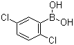 2,5-Dichlorophenylboronic acid molecular structure (CAS 135145-90-3)