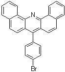 7-(4-Bromophenyl)dibenz[c,h]acridine molecular structure (CAS 1352166-93-8)