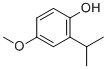 2-Isopropyl-4-methoxyphenol molecular structure (CAS 13522-86-6)