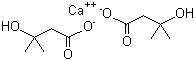 structure of CAS# 135236-72-5, Calcium beta-hydroxy-beta-methylbutyrate;HMB-Ca; Calcium HMB; Calcium beta-hydroxy-beta-methylbutyrate; Calcium beta-hydroxy-beta-methyl-butyrate; beta-Hydroxy-beta-methylbutyrate calcium salt
