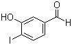 3-Hydroxy-4-iodobenzaldehyde molecular structure (CAS 135242-71-6)