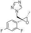 (2S-trans)-1-[[2-(2,4-Difluorophenyl)-3-methyloxiranyl]methyl]-1H-1,2,4-triazole molecular structure (CAS 135270-10-9)