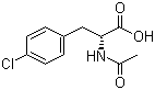 (R)-2-Acetamido-3-(4-chlorophenyl)propanoic acid molecular structure (CAS 135270-40-5)