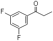 结构式 CAS# 135306-45-5, 3,5-二氟苯丙酮