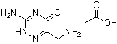 3-Amino-6-(aminomethyl)-1,2,4-triazin-5(2H)-one acetate (1:1) molecular structure (CAS 1353100-80-7)