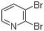 2,3-二溴吡啶分子结构 (CAS 13534-89-9)