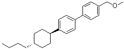 trans-4-(4-Butylcyclohexyl)-4'-(methoxymethyl)-1,1'-biphenyl molecular structure (CAS 135522-70-2)