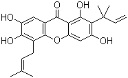 Cudraxanthone L molecular structure (CAS 135541-40-1)