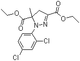 Mefenpyr-diethyl molecular structure (CAS 135590-91-9)