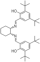 (S,S)-(+)-N,N'-Bis(3,5-di-tert-butylsalicylidene)-1,2-cyclohexanediamine molecular structure (CAS 135616-36-3)