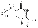 L-(+)-Ergothioneine-d3 molecular structure (CAS 1356933-89-5)