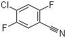 4-Chloro-2,5-difluorobenzonitrile molecular structure (CAS 135748-35-5)