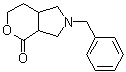 structure of CAS# 135782-11-5, Hexahydro-2-(phenylmethyl)pyrano[3,4-c]pyrrol-4(1H)-one