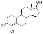 Norclostebol molecular structure (CAS 13583-21-6)