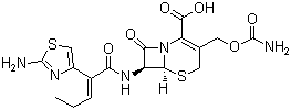 头孢卡品酯分子结构 (CAS 135889-00-8)