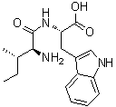 N-L-Isoleucyl-L-tryptophan molecular structure (CAS 13589-06-5)