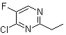 4-Chloro-2-ethyl-5-fluoropyrimidine molecular structure (CAS 1359701-88-4)