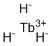 Terbium hydride molecular structure (CAS 13598-54-4)