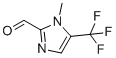 structure of CAS# 1359996-82-9, 1-Methyl-5-(trifluoromethyl)-1h-imidazole-2-carbaldehyde