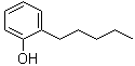 2-戊基苯酚分子结构 (CAS 136-81-2)