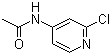 4-乙酰氨基-2-氯吡啶分子结构 (CAS 13602-82-9)