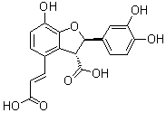 甘西鼠尾草酸 A分子结构 (CAS 136112-75-9)