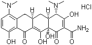 盐酸二甲胺四环素分子结构 (CAS 13614-98-7)