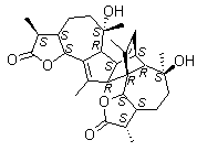 Absinthiin molecular structure (CAS 1362-42-1)