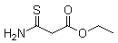 Ethyl thiocarbamoylacetate molecular structure (CAS 13621-50-6)