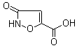2,3-二氢-3-氧代-5-异恶唑羧酸分子结构 (CAS 13626-60-3)