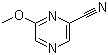 structure of CAS# 136309-07-4, 6-Methoxypyrazine-2-carbonitrile;6-Methoxy-2-pyrazinecarbonitrile