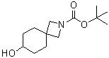 7-羟基-2-氮杂螺[3.5]壬烷-2-羧酸叔丁酯分子结构 (CAS 1363383-18-9)