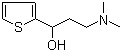 structure of CAS# 13636-02-7, 3-(Dimethylamino)-1-(2-thienyl)-1-propanol;3-(N,N-Dimethylamino)-1-(2-thienyl)propan-1-ol; N,N-Dimethyl-3-(2-thienyl)-3-hydroxypropanamine