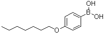 [4-(Heptyloxy)phenyl]boronic acid molecular structure (CAS 136370-19-9)