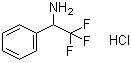 (2,2,2-Trifluoro-1-phenylethyl)amine hydrochloride molecular structure (CAS 13652-09-0)