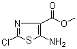 5-Amino-2-chloro-4-thiazolecarboxylic acid methyl ester molecular structure (CAS 136538-94-8)