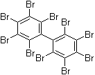 Perbromobiphenyl molecular structure (CAS 13654-09-6)