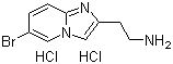 6-Bromoimidazo[1,2-a]pyridine-2-ethanamine hydrochloride molecular structure (CAS 1365964-60-8)