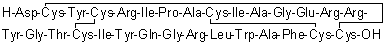 structure of CAS# 136661-76-2, Human neutrophil peptide 3;Defensin HNP 3; Defensin NP 3 (human)