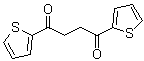 结构式 CAS# 13669-05-1, 1,4-二(2-噻吩基)-1,4-丁二酮