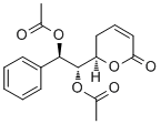 Goniodiol diacetate molecular structure (CAS 136778-40-0)
