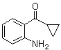 (2-Aminophenyl)cyclopropylmethanone molecular structure (CAS 136832-46-7)