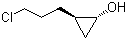 (1R,2R)-rel-2-(3-Chloropropyl)cyclopropanol molecular structure (CAS 136835-38-6)