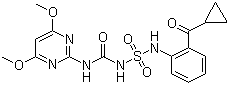 Cyclosulfamuron molecular structure (CAS 136849-15-5)