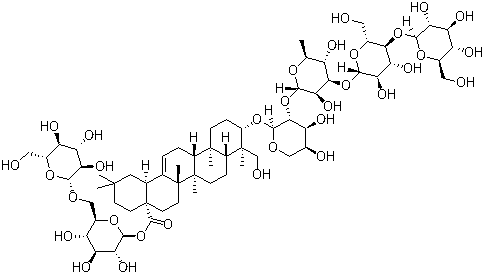 Macranthoidin B molecular structure (CAS 136849-88-2)